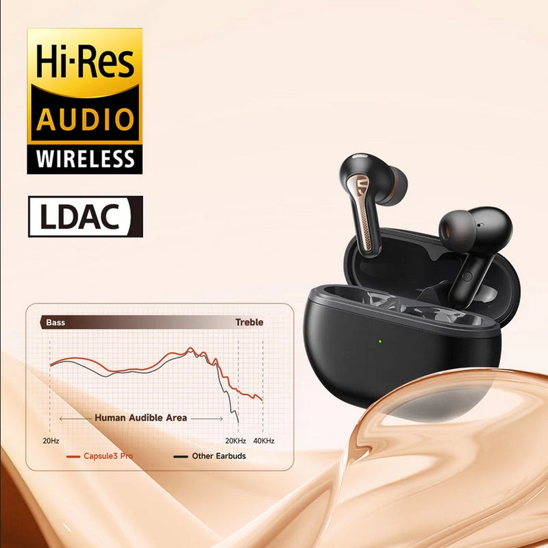 Load image into Gallery viewer, SoundPEATS Hi-Res Capsule 3 Pro ANC Wireless Earbuds with LDAC - KC Outdoors
