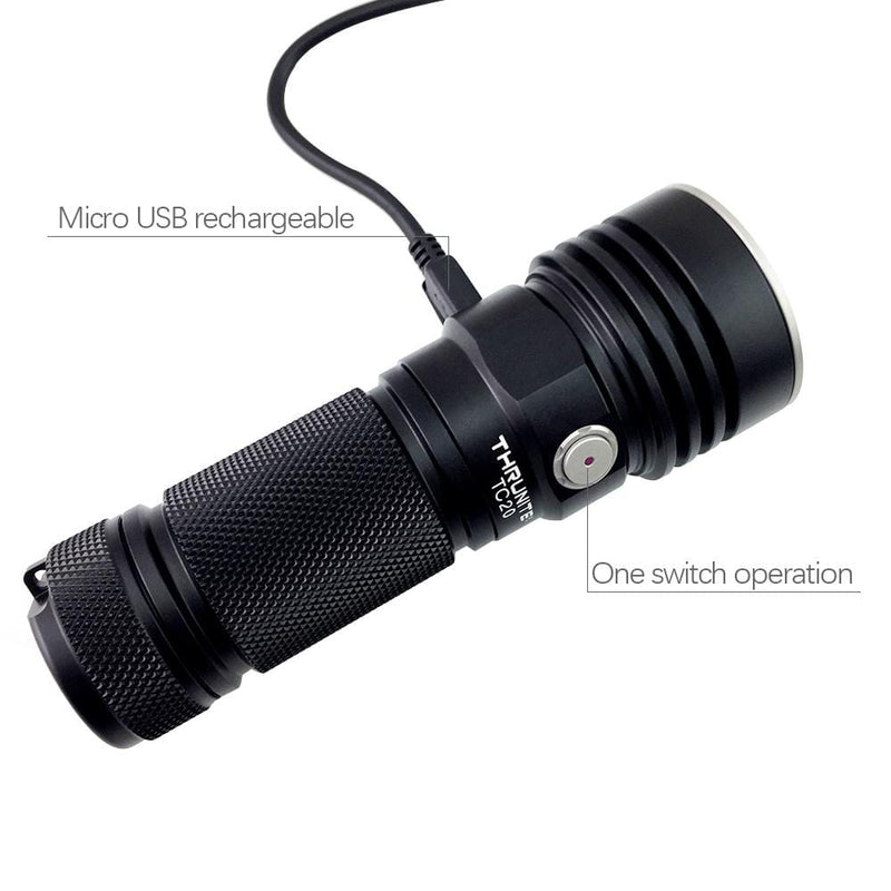 Load image into Gallery viewer, Thrunite TC20 3800 high lumens Tactical Flashlight Thrunite
