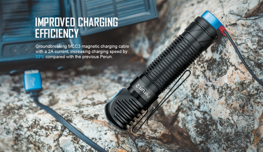 Olight Perun 2 rechargeable 2500 lumen headlamp & right angle LED light Olight