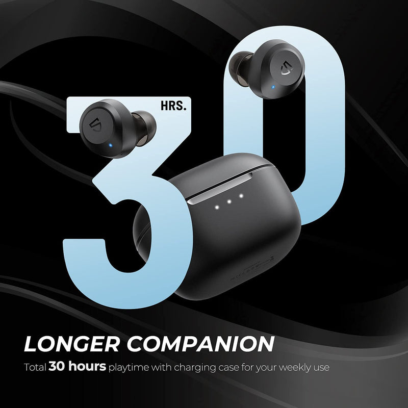 Load image into Gallery viewer, SOUNDPEATS T2 Smart True Wireless Earbuds Hybrid Active Noise Cancelling Soundpeats