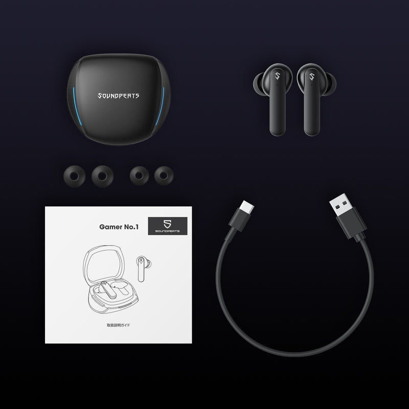 Load image into Gallery viewer, SOUNDPEATS Gamer No. 1 True Wireless Gaming Earbuds Soundpeats