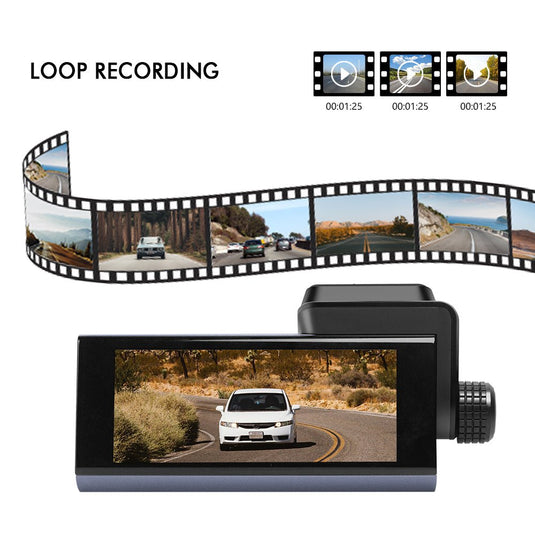 Eachpai V7 4K Dual Lens Touch Screen DVR Camera Wi-Fi GPS Rear Cam KC Outdoors