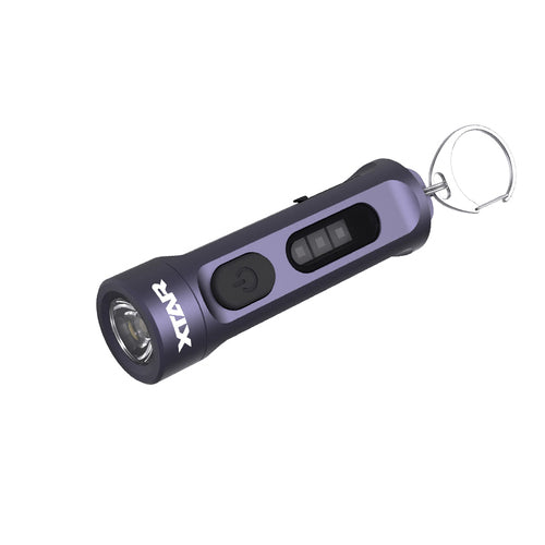XTAR T1 UV Keychain Light USB Type-C Rechargeable Battery XTAR