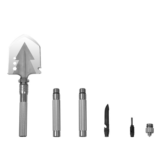 Camping Shovel Folding Outdoor Survival Tools Multifunction Hiking Military KC Outdoors