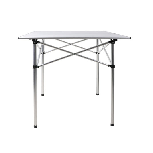 Roll Up Camping Table Folding Portable Aluminium Outdoor BBQ Desk Picnic Tables KC Outdoors