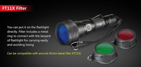 Klarus FT11X 41mm filter KLARUS