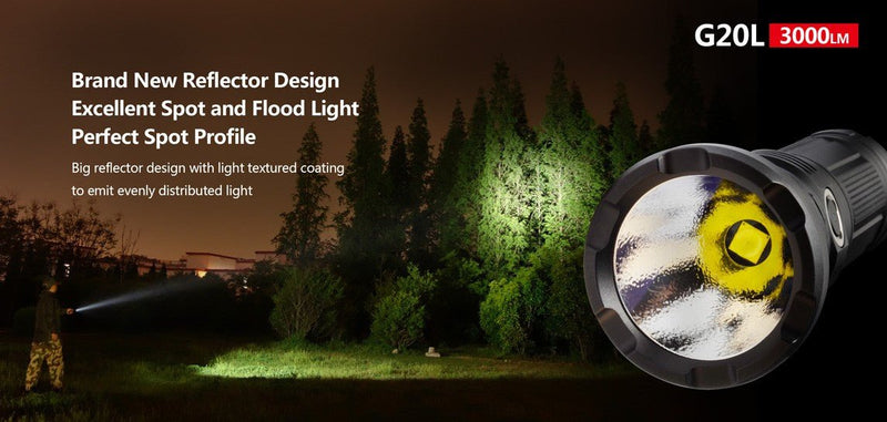 Load image into Gallery viewer, Klarus G20L 3000 lumen search light KLARUS