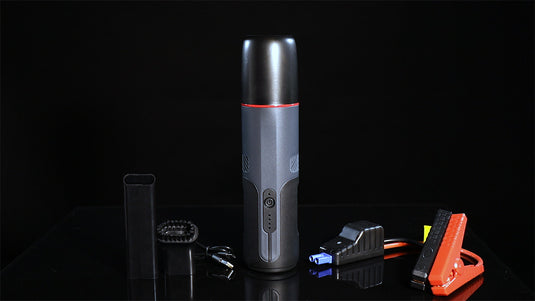 OZIDE 10000mAh 12V Car Jump Starter, Vacuum and USB Power Bank KC Outdoors