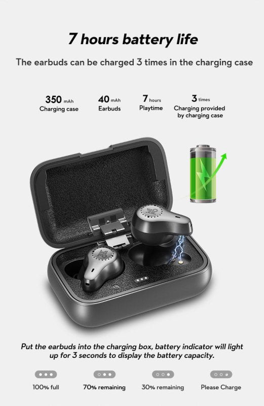 MIFO O7 Smart True Wireless Earbuds Sports Gaming Deep Bass - KC Outdoors