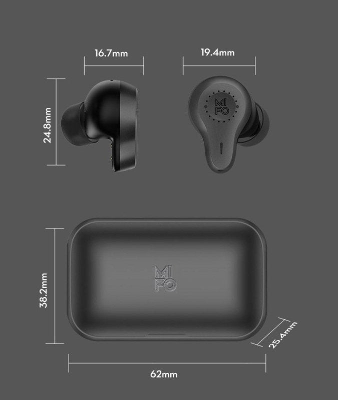 Load image into Gallery viewer, MIFO O7 Smart True Wireless Earbuds Sports Gaming Deep Bass - KC Outdoors