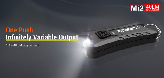 Klarus Mi2 Tiny 40 Lumen Keychain Light USB Rechargeable - KC Outdoors