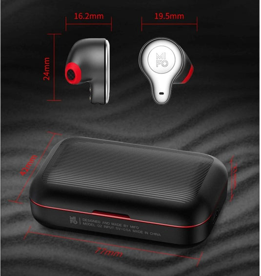 Mifo O2 True Wireless Bluetooth Sports Earbuds Gaming Earphone - KC Outdoors