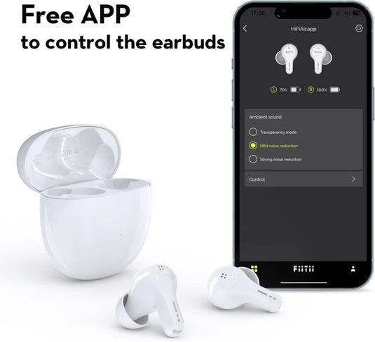 Mifo HiFiAir2 TWS White Earbuds - KC Outdoors