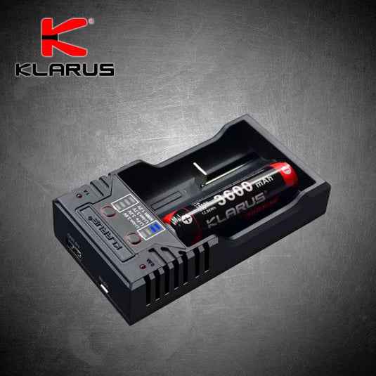 Klarus K2 USB Smart Battery Charger for LiFePO4, 3.7V/3.85V Li-ion, Ni-MH, Ni-Cd - KC Outdoors