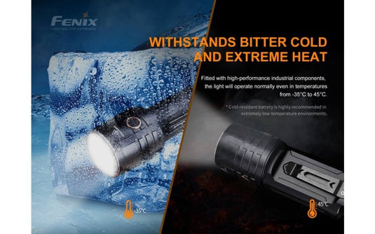 Fenix LR35R Compact 10000 lumen USB-C rechargeable LED searchlight - KC Outdoors