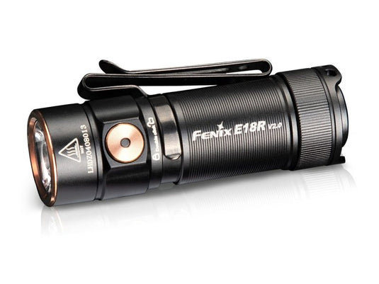 Fenix E18R V2.0 Mini 1200 lumen USB-C Torch - KC Outdoors