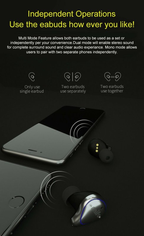 Load image into Gallery viewer, Mifo O5 Wireless Earbuds Professional Smart True Wireless Sports Earbuds - KC Outdoors