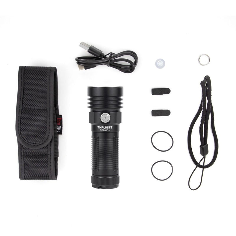 Load image into Gallery viewer, ThruNite TC20 Pro 3294 Lumen 348m Rechargeable LED Torch - KC Outdoors
