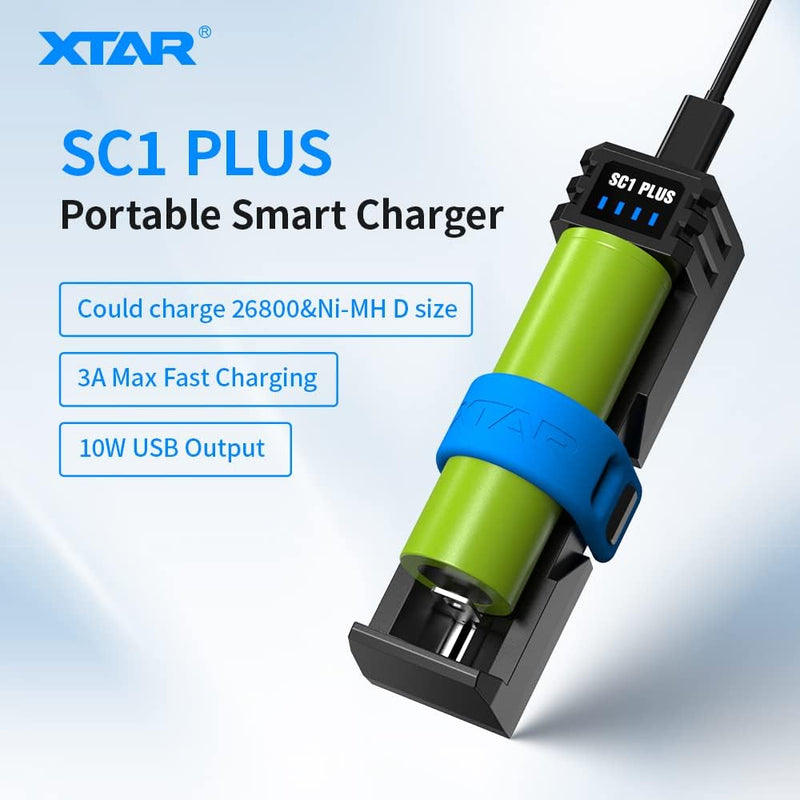 Load image into Gallery viewer, XTAR SC1 Plus battery charger &amp; Power bank - KC Outdoors
