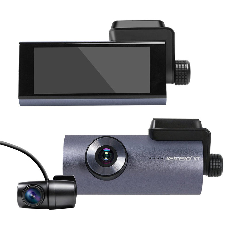 Load image into Gallery viewer, Eachpai V7 4K Dual Lens Touch Screen DVR Camera Wi-Fi GPS Rear Cam KC Outdoors
