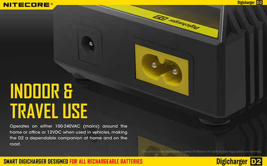 Nitecore D2 Digi Charger NITECORE