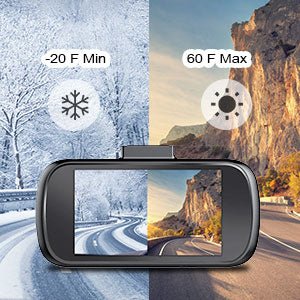 EACHPAI K2 Dash Camera FHD 3" IPS Touch Screen with Built-in GPS and WiFi Eachpai