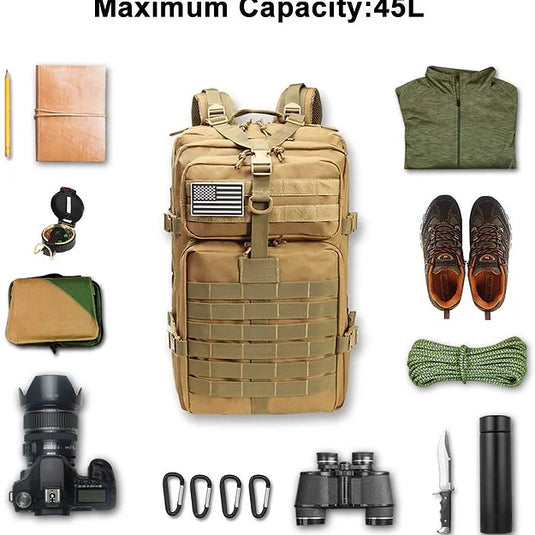 Roaring Fire 45L Tactical Molle System Backpack Roaring Fire