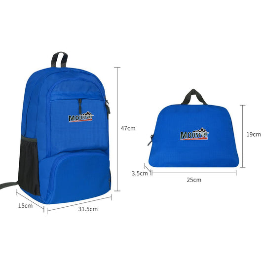 25L Travel Backpack Mens Foldable Backpacks Camping Hiking Folding Bag Rucksack KC Outdoors
