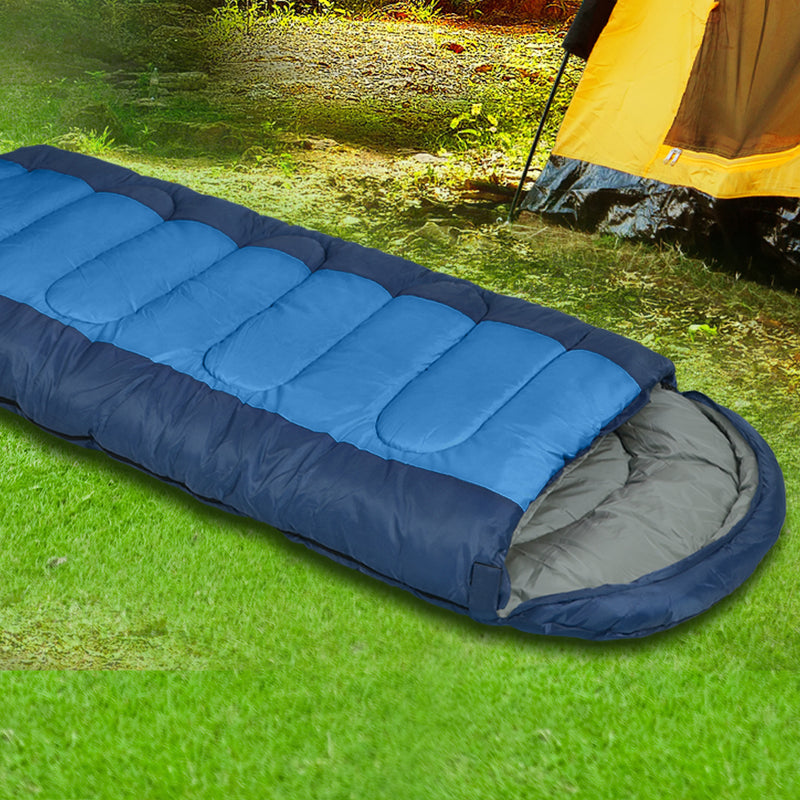 Load image into Gallery viewer, Mountview Sleeping Bag Outdoor Camping Single Bags Hiking Thermal -20 deg Winter KC Outdoors
