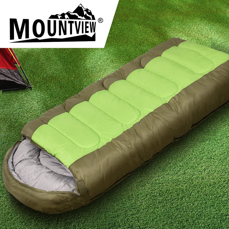 Load image into Gallery viewer, Mountview Sleeping Bag Outdoor Camping Single Bags Hiking Thermal -20 deg Winter KC Outdoors
