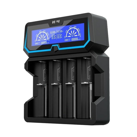 XTAR X4 LCD Li-ion/ Ni-MH Fast Battery Charger XTAR