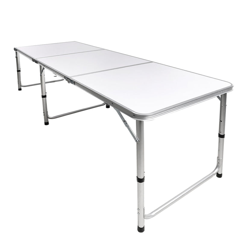 Load image into Gallery viewer, Folding Camping Table Aluminium Portable Picnic Outdoor Foldable Tables 180cm KC Outdoors
