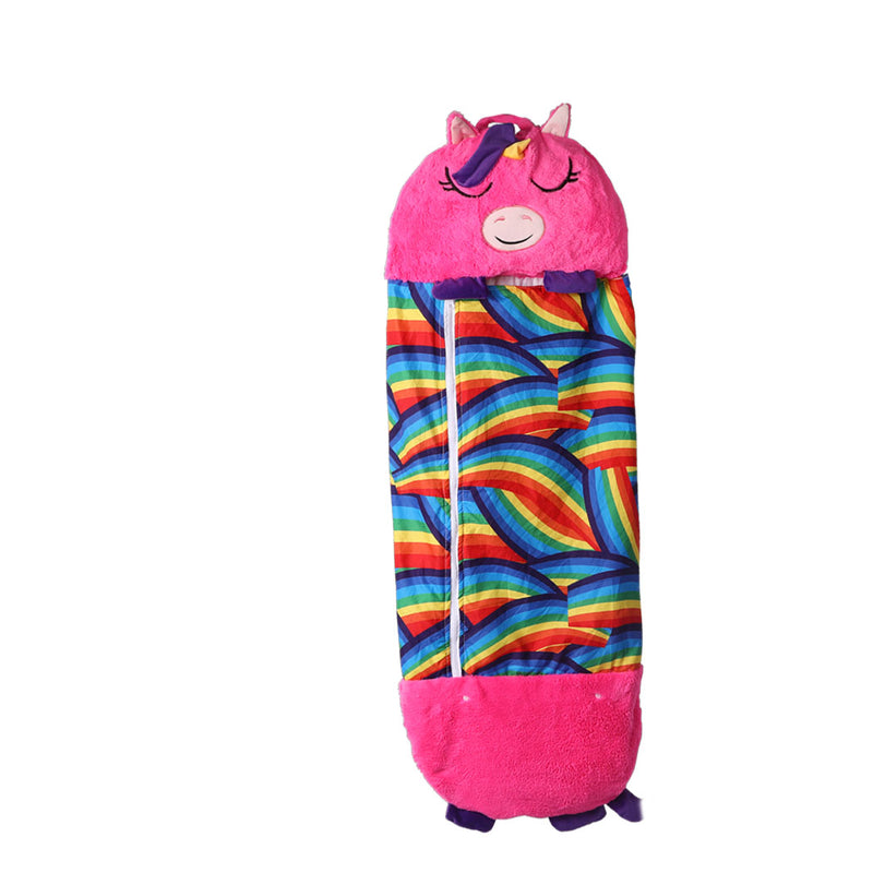 Load image into Gallery viewer, Mountview Sleeping Bag Child Pillow Kids Bags Happy Napper Gift Unicorn 135cm S KC Outdoors
