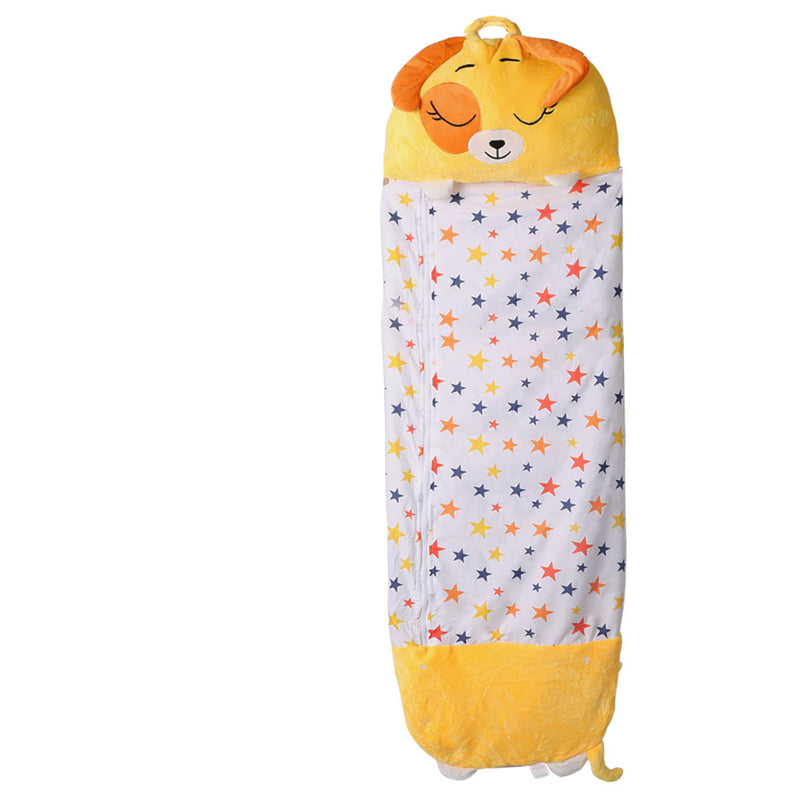 Load image into Gallery viewer, Mountview Sleeping Bag Child Pillow Kids Bags Happy Napper Gift Toy Dog 180cm L KC Outdoors
