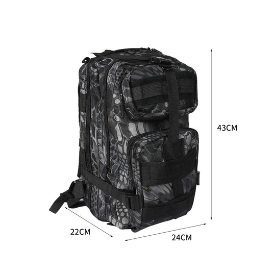 30L Military Tactical Backpack Rucksack Hiking Camping Outdoor Trekking Army Bag KC Outdoors