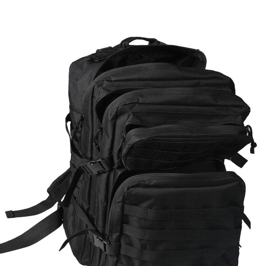 Slimbridge 45L Waterproof Backpack Military Hiking Camping Rucksack Outdoor Black KC Outdoors