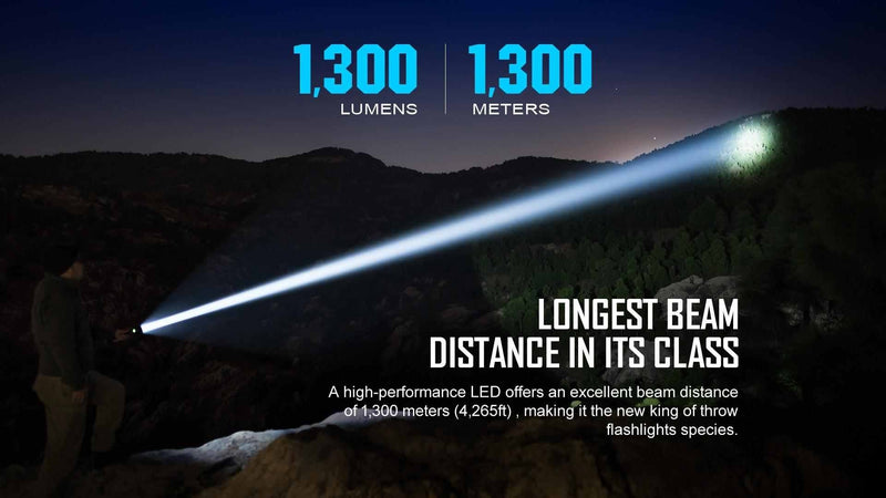 Load image into Gallery viewer, Olight Javelot Turbo 1300 Lumen 1300m Long Range USB Rechargeable Torch Olight
