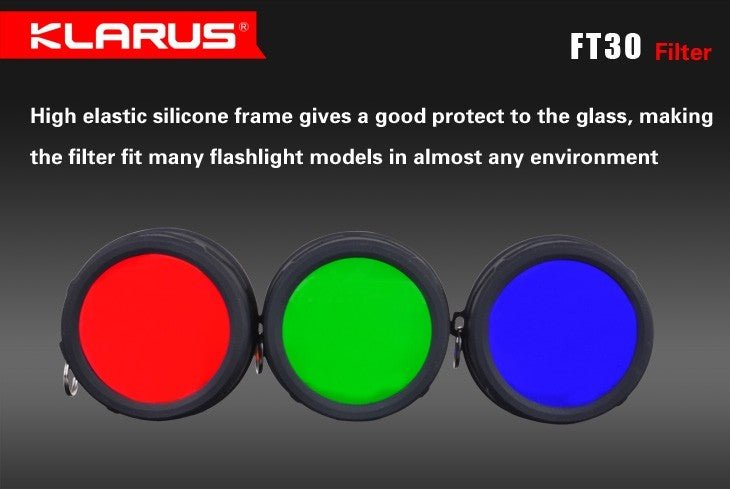Load image into Gallery viewer, Klarus FT30 58mm glass filter KLARUS
