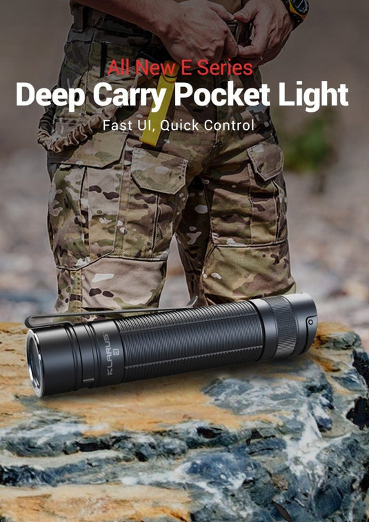 Klarus E1 Compact EDC torch KLARUS