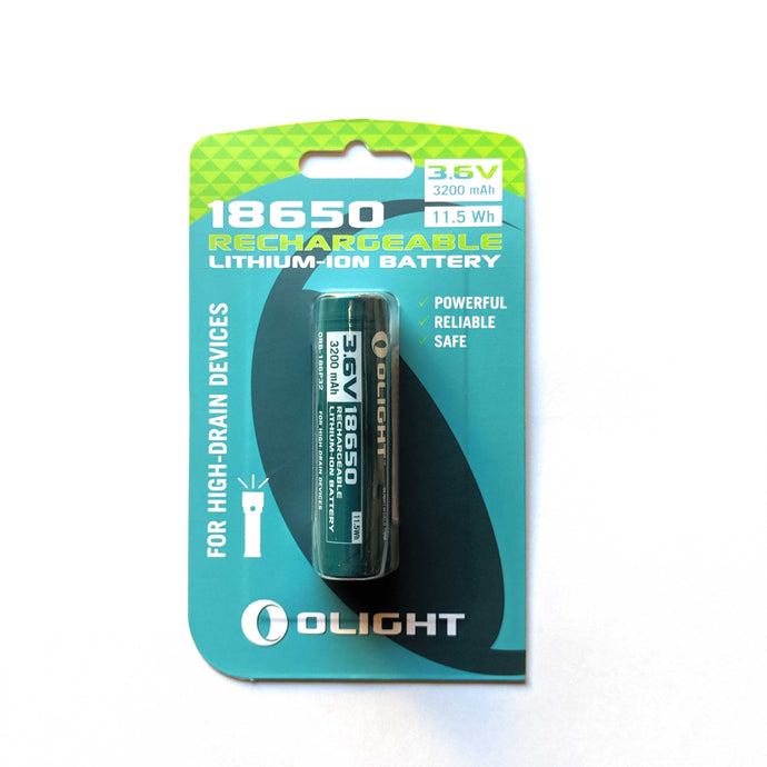The Olight 3200mAh batteries protected rechargeable ORB-186P32 Li-ion battery Olight