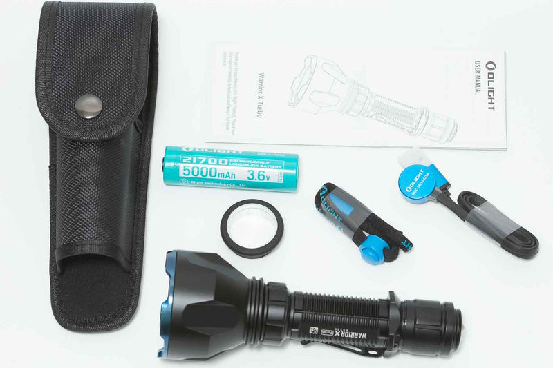 Load image into Gallery viewer, OLIGHT Warrior X Turbo 1100 Lumen 1km Throw Rechargeable Torch Olight
