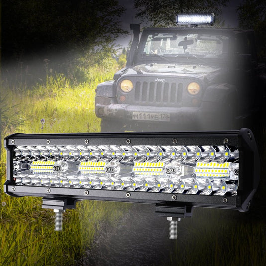 LED Light Bar Work Flood Spot Beam Lamp Offroad Caravan Camping Strip Lights240W - KC Outdoors