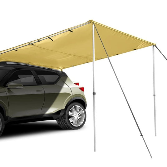 Mountview 2.5x3M Car Side Awning Extension Roof Rack Covers Tents Shades Camping - KC Outdoors