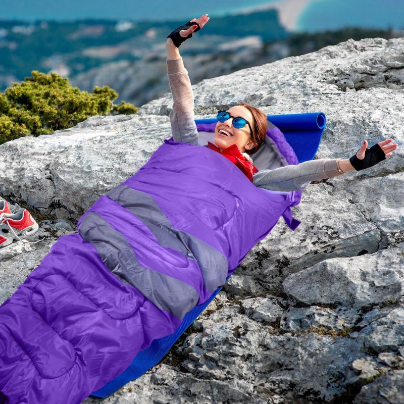 Load image into Gallery viewer, Mountview Single Sleeping Bag Bags Outdoor Camping Hiking Thermal -10 deg Tent - KC Outdoors
