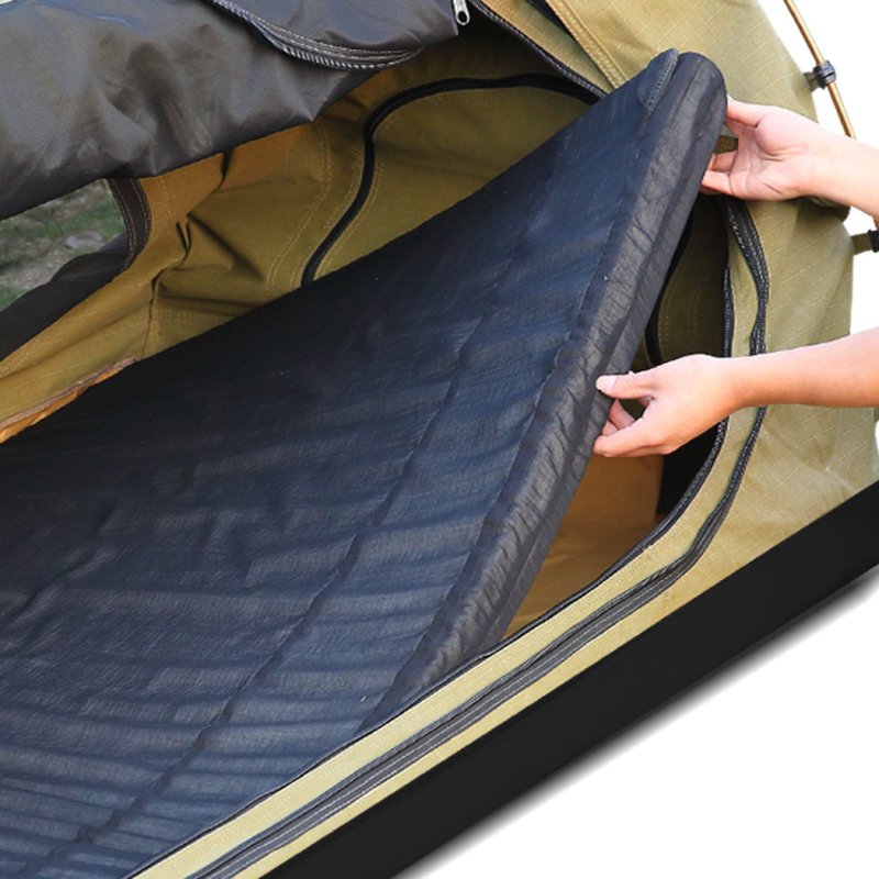 Load image into Gallery viewer, Mountview King Single Swag Camping Swags Canvas Dome Tent Hiking Mattress Khaki - KC Outdoors
