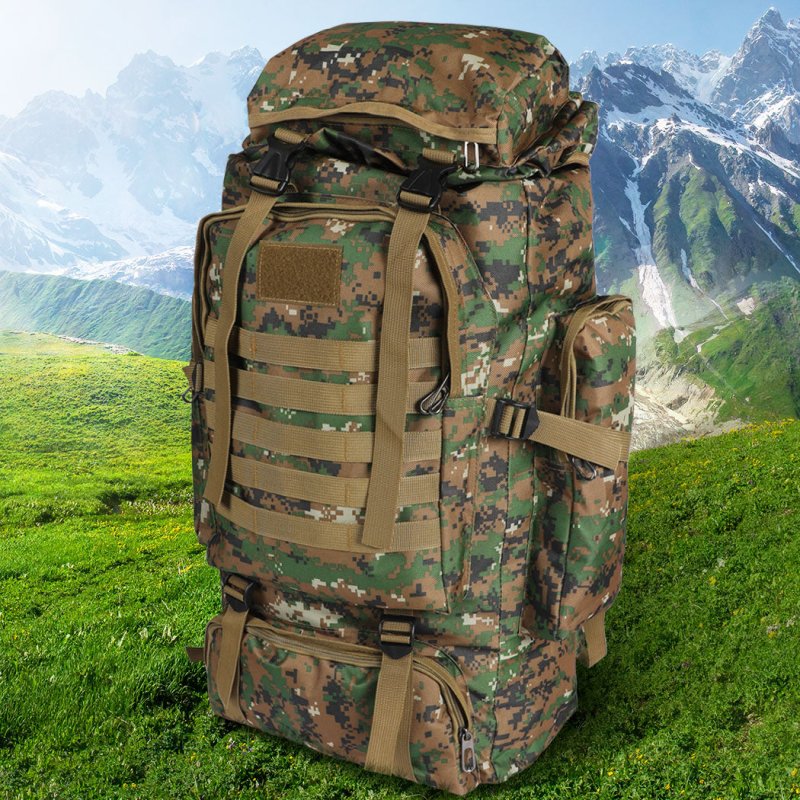 Load image into Gallery viewer, Military Tactical Backpack 80L Rucksack Hiking Camping Outdoor Trekking Army Bag - KC Outdoors
