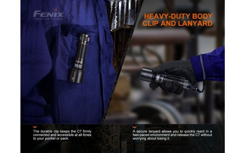 Load image into Gallery viewer, Fenix C7 compact 3000 lumen 470m rechargeable LED torch with magnetic base - KC Outdoors
