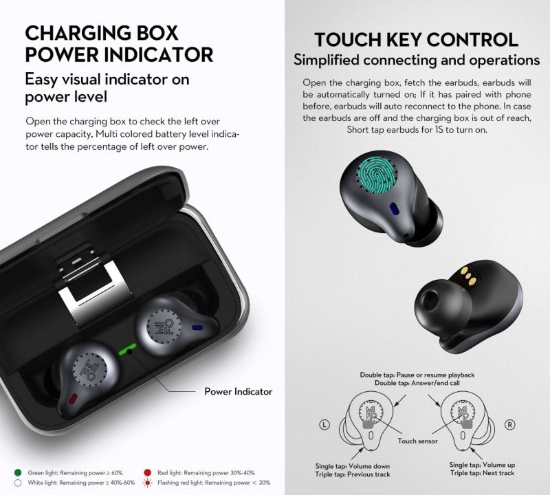 Load image into Gallery viewer, MIFO O5 II Professional Gen 2 Smart True Wireless Earbuds Balanced Armature Driver - KC Outdoors
