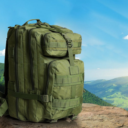 40L Military Tactical Backpack Hiking Camping Rucksack Outdoor Trekking Army Bag - KC Outdoors