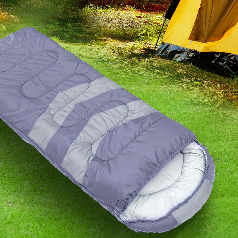 Load image into Gallery viewer, Mountview Single Sleeping Bag Bags Outdoor Camping Hiking Thermal -10â„ƒ Tent Grey - KC Outdoors
